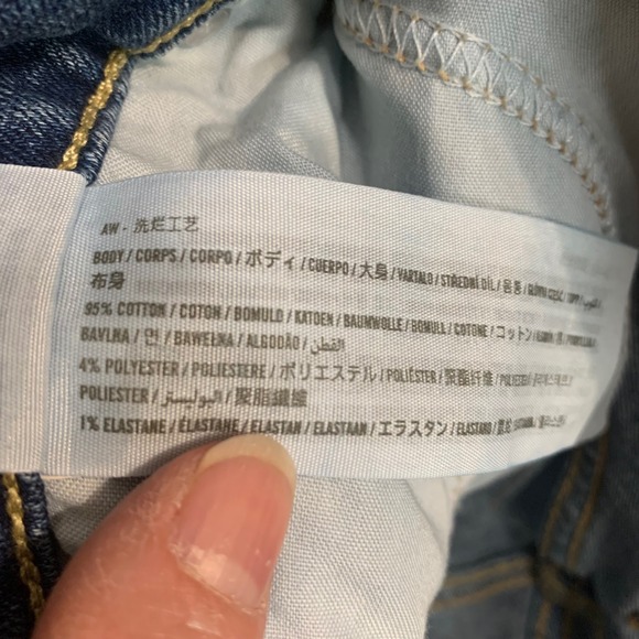 Hollister Straight Epic Flex Medium Wash Jeans 26x30 - Picture 8 of 9